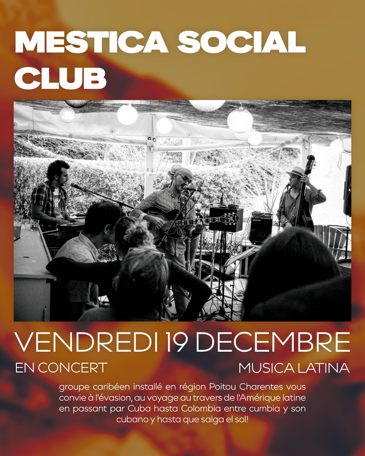 programme en image du restaurant le Rooftop